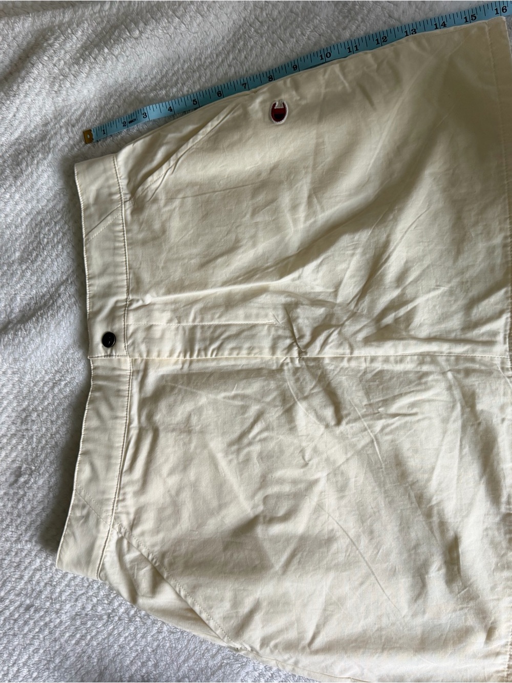 Champion Cream Flat Front Women's Skirt